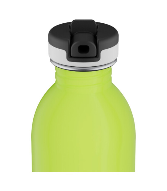 24Bottles Kids Bottle Paslanmaz &Ccedil;elik &Ccedil;ocuk Su Matarası (250 ml) // Sarı - Yeşil