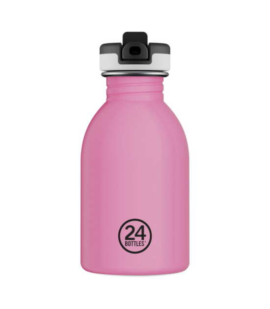 24Bottles Kids Bottle Paslanmaz &Ccedil;elik &Ccedil;ocuk Su Matarası (250 ml) // Pembe - Mavi
