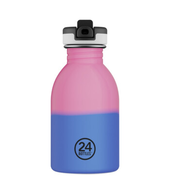 24Bottles Kids Bottle Paslanmaz Çelik Çocuk Su Matarası (250 ml) // Pembe - Mavi
