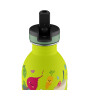 24Bottles Kids Bottle Paslanmaz &Ccedil;elik &Ccedil;ocuk Su Matarası (250 ml) // Veggie Friends