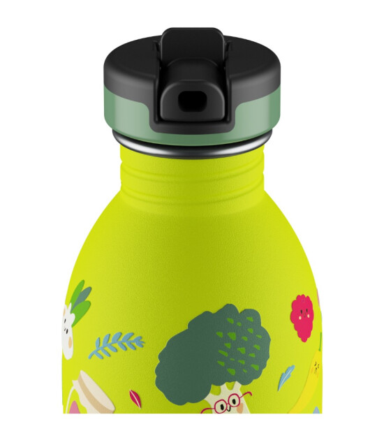24Bottles Kids Bottle Paslanmaz &Ccedil;elik &Ccedil;ocuk Su Matarası (500 ml) // Veggie Friends