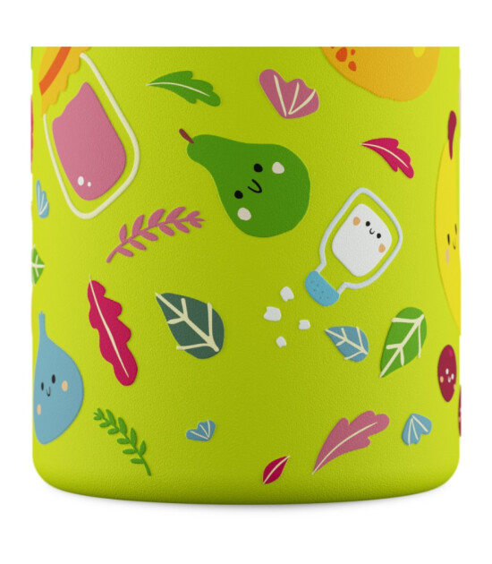 24Bottles Kids Bottle Paslanmaz &Ccedil;elik &Ccedil;ocuk Su Matarası (500 ml) // Veggie Friends