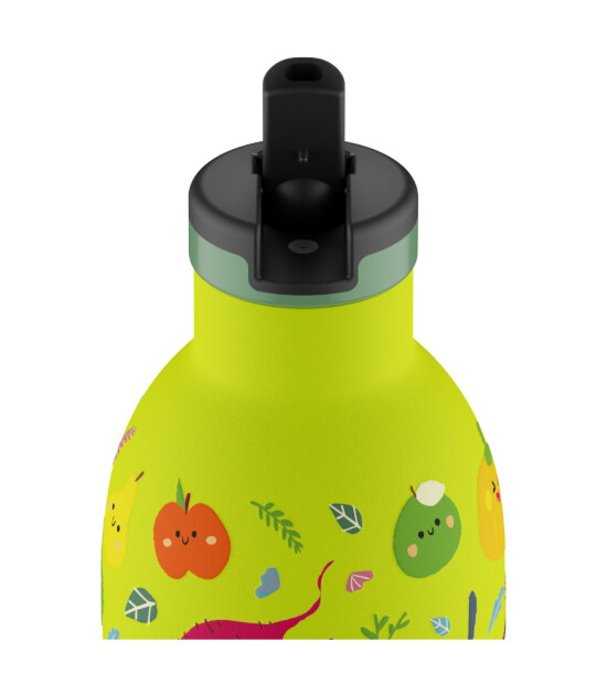 24Bottles Clima Bottle Pipetli Paslanmaz &Ccedil;elik Termos (330 ml) // Veggie Friends