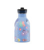 24Bottles Kids Bottle Pipetli Paslanmaz &Ccedil;elik &Ccedil;ocuk Su Matarası (250 ml) // Ocean Friends