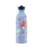 24Bottles Kids Bottle Pipetli Paslanmaz &Ccedil;elik &Ccedil;ocuk Su Matarası (500 ml) // Ocean Friends