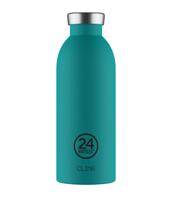 24Bottles Clima Bottle Paslanmaz &Ccedil;elik Termos (500 ml) // Atlantic Bay