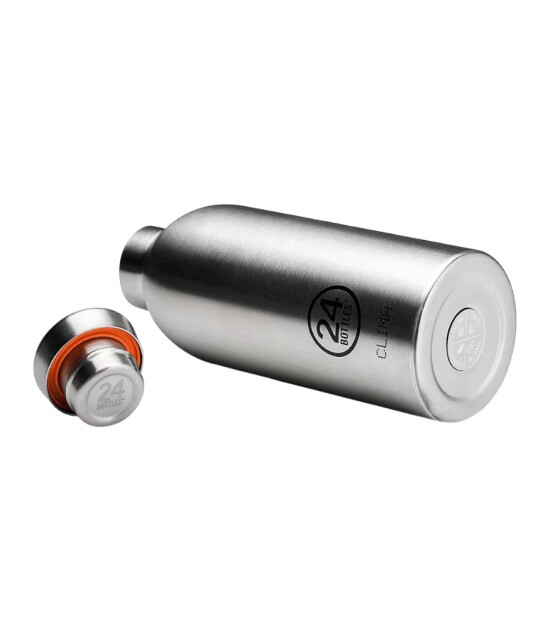 24Bottles Clima Bottle Paslanmaz &Ccedil;elik Termos (500 ml) // Brushed Steel