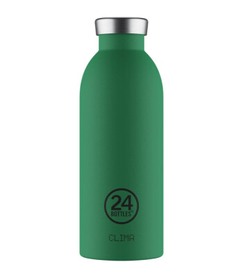 24Bottles Clima Bottle Paslanmaz Çelik Termos (500 ml) // Emerald Green