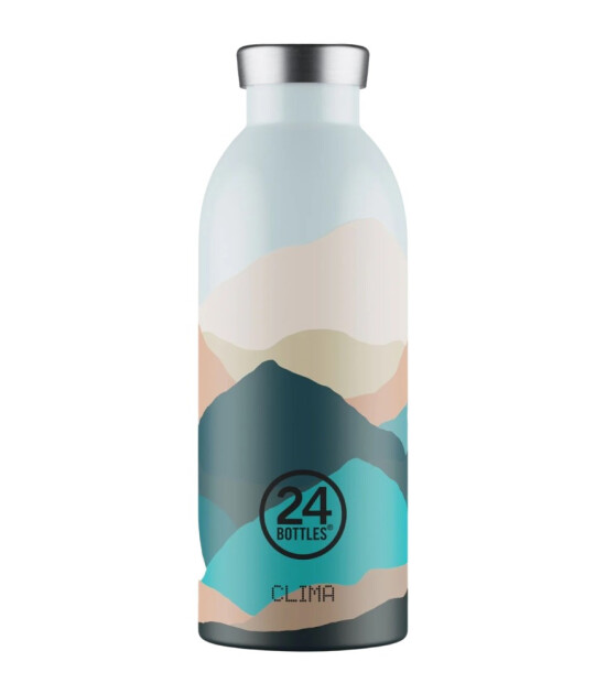 24Bottles Clima Bottle Paslanmaz &Ccedil;elik Termos (500 ml) // Mountains