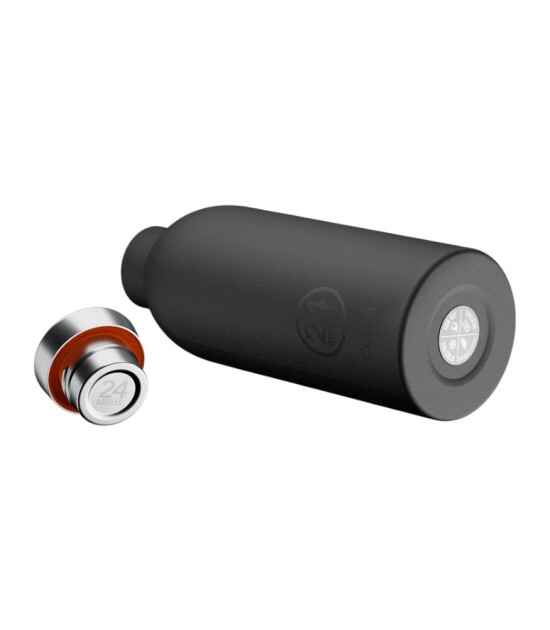 24Bottles Clima Bottle Paslanmaz &Ccedil;elik Termos (500 ml) // Tuxedo Black