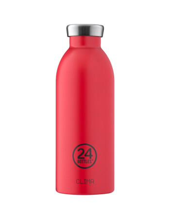24Bottles Clima Bottle Paslanmaz &Ccedil;elik Termos (500 ml) // Country Red