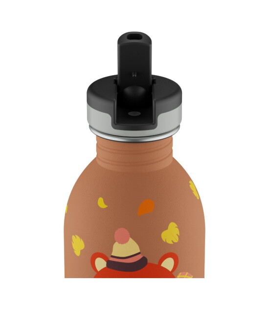 24Bottles Kids Bottle Paslanmaz &Ccedil;elik &Ccedil;ocuk Su Matarası (250 ml) // Sweet Bear