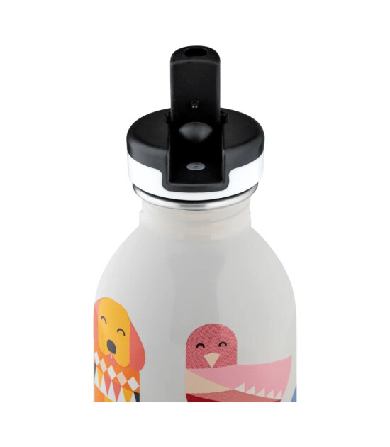 24Bottles Kids Bottle Paslanmaz &Ccedil;elik &Ccedil;ocuk Su Matarası (250 ml) // Best Friends