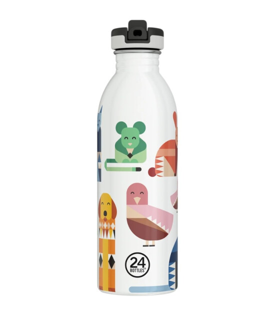 24Bottles Kids Bottle Paslanmaz &Ccedil;elik &Ccedil;ocuk Su Matarası (500 ml) // Best Friends