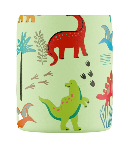 24Bottles Kids Bottle Paslanmaz &Ccedil;elik &Ccedil;ocuk Su Matarası (250 ml) // Jurassic Friends