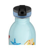 24Bottles Kids Bottle Paslanmaz &Ccedil;elik &Ccedil;ocuk Su Matarası (250 ml) // Sea Friends
