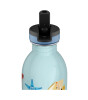 24Bottles Kids Bottle Paslanmaz &Ccedil;elik &Ccedil;ocuk Su Matarası (250 ml) // Sea Friends