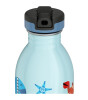 24Bottles Kids Bottle Paslanmaz &Ccedil;elik &Ccedil;ocuk Su Matarası (500 ml) // Sea Friends