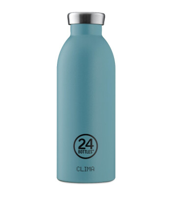 24Bottles Clima Bottle Paslanmaz Çelik Termos (500 ml) // Powder Blue