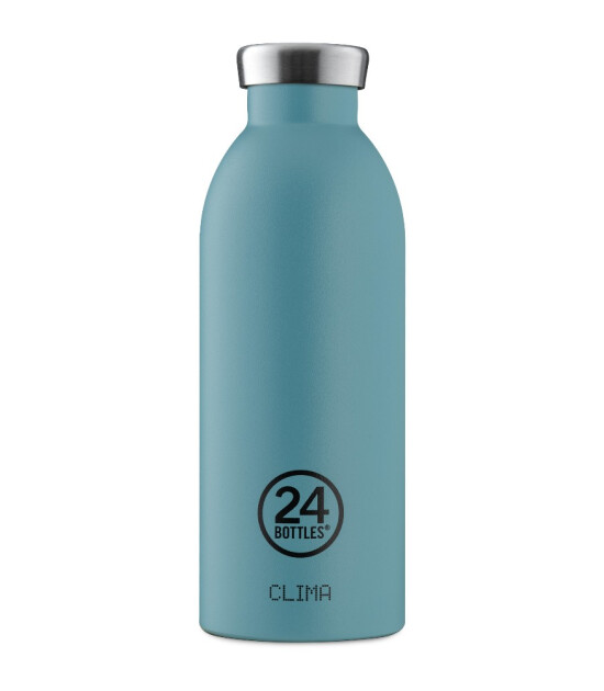 24Bottles Clima Bottle Paslanmaz &Ccedil;elik Termos (500 ml) // Powder Blue