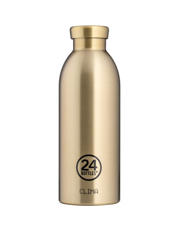 24Bottles Clima Bottle Paslanmaz &Ccedil;elik Termos (500 ml) // Sparkling Gold
