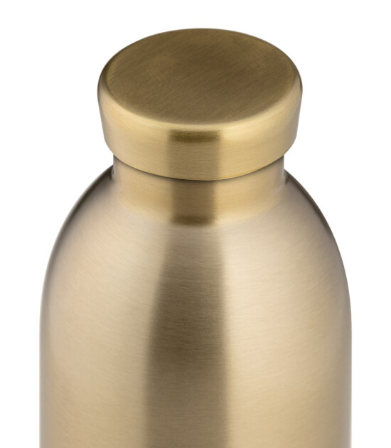 24Bottles Clima Bottle Paslanmaz &Ccedil;elik Termos (500 ml) // Sparkling Gold