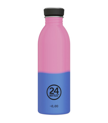 24Bottles Urban Bottle Paslanmaz Çelik Su Matarası (500 ml) // Pembe - Mavi