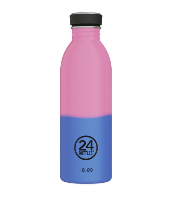 24Bottles Urban Bottle Paslanmaz &Ccedil;elik Su Matarası (500 ml) // Pembe - Mavi