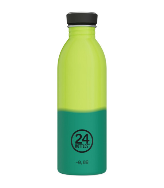 24Bottles Urban Bottle Paslanmaz &Ccedil;elik Su Matarası (500 ml) // Sarı - Yeşil
