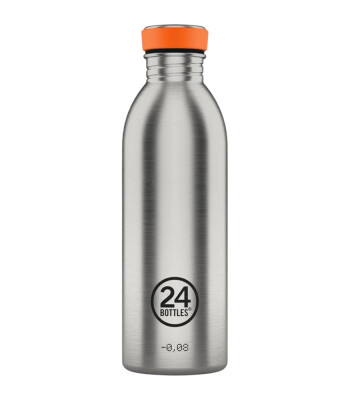24Bottles Clima Bottle Paslanmaz Çelik Termos (500 ml) // Brushed Steel