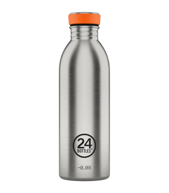 24Bottles Clima Bottle Paslanmaz &Ccedil;elik Termos (500 ml) // Brushed Steel