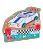 Floss & Rock Shaped Puzzle // Cars (40 Parça)
