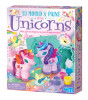 4M 3D Unicorn Kalıp ve Parıltılı Boyama Seti