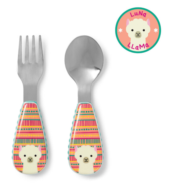 Skip Hop Zoo &Ccedil;atal Kaşık Seti (Lama)