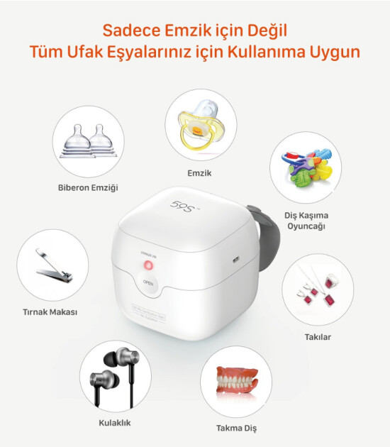 59S Ultraviyole S6 Mini Sterilizasyon Kutusu