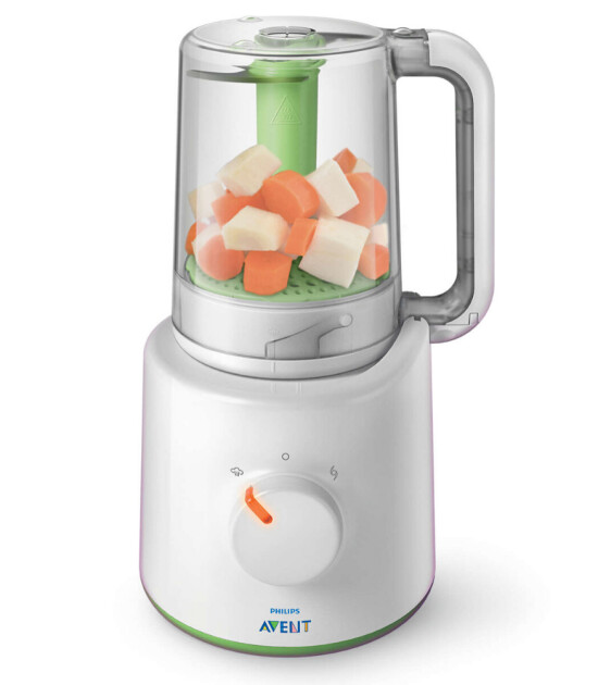 Philips Avent 2'si 1 Arada Buharlı Pişirici ve Blender