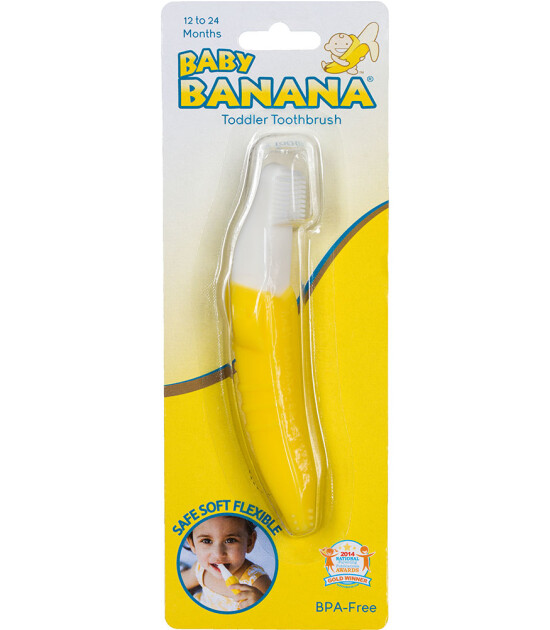 Baby Banana Esneyebilen Diş Fırçası (1 Yaş ve Üzeri)