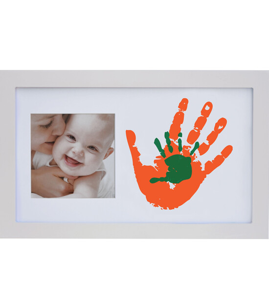 Baby Memory Prints Aile Çerçevesi (Beyaz)