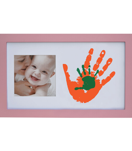 Baby Memory Prints Aile Çerçevesi (Pembe)
