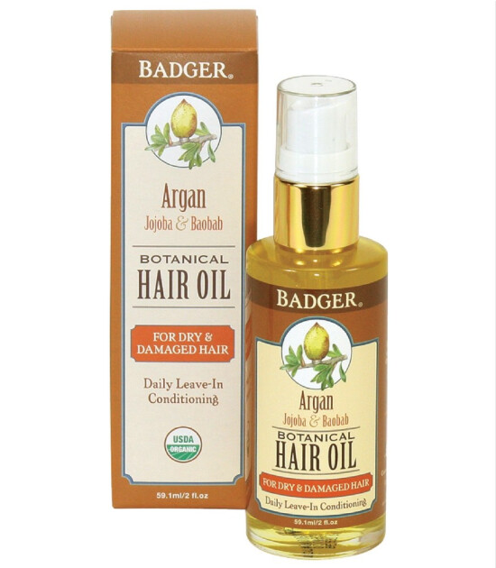 Badger Saç Bakım Yağı (Argan)