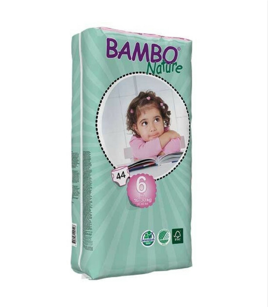 Bambo Nature No:6 XL // 16-30 kg (44 Adet)