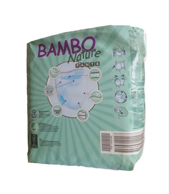 Bambo Nature No:5 Alıştırma Külodu // 12-20 kg (20 Adet)