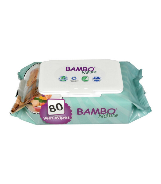 Bambo Nature Islak Mendil (80 Yaprak)