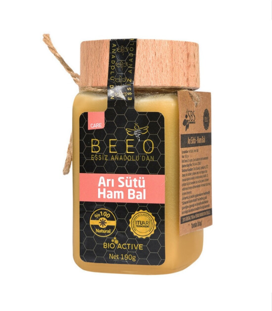 BEE'O Arı Sütü & Ham Bal Karışımı (190 g)