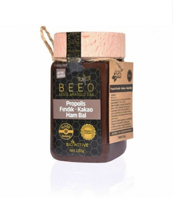 BEE'O Fındık & Kakao & Propolis & Ham Bal Karışımı (180 gr)