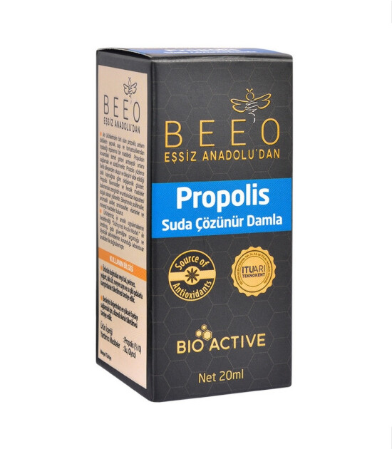 BEE'O Propolis Suda Çözünür Damla (20 ml)