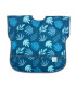 Bumkins Junior Bib Kısa Kollu Önlük // Blue Tropic