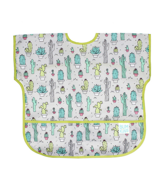 Bumkins Junior Bib Kısa Kollu Önlük // Cacti
