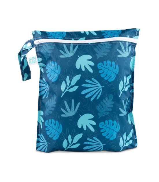 Bumkins Wet/Dry Bag Islak ve Kirli Çantası // Blue Tropic