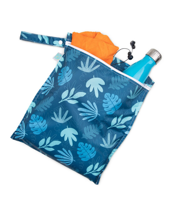 Bumkins Wet/Dry Bag Islak ve Kirli Çantası // Blue Tropic